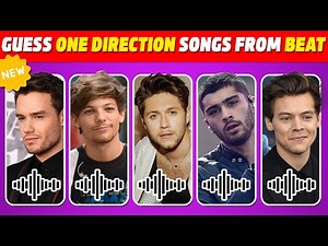 Guess one direction songs from the beat | guess the song quiz | Directioners Songs Quiz 2025