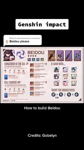 How to Build Beidou in Genshin Impact: A Comprehensive Guide