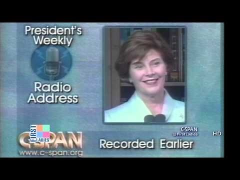 Laura Bush on Women's Rights in Afghanistan (C-SPAN)