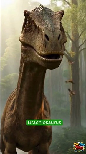 🦕 Brachiosaurus: The Giant That Touched the Skies!