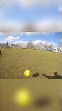Playing Football (soccer) with GoPro! (Part 1)