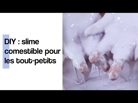 DIY : Slime comestible pour les tout-petits