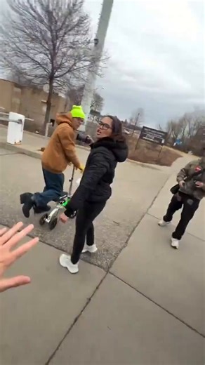 Unprovoked attack by a Marxist @TheDemocrats on a woman...The left hates women - they constantly use and abuse them, support radical Islam and their Sharia law that makes women no more than chattel, and inject men into women's spaces and sports to dominate women...