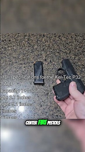 The Kel-Tec P32 - The Ultimate Guide to a Compact Concealed Carry Pistol #shorts @SurvivalReviews