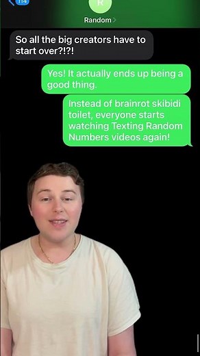 I TIME TRAVELED!!!😱 *Texting Random Numbers!* #Shorts