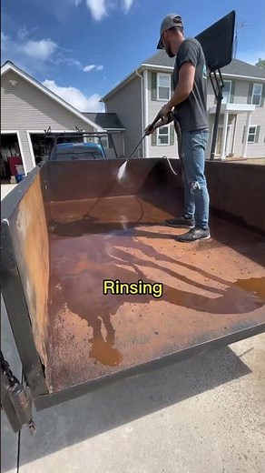 Rusty trailer make-over #diy #shorts #painting