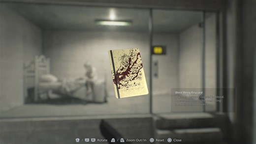 West Wing Key Card Location