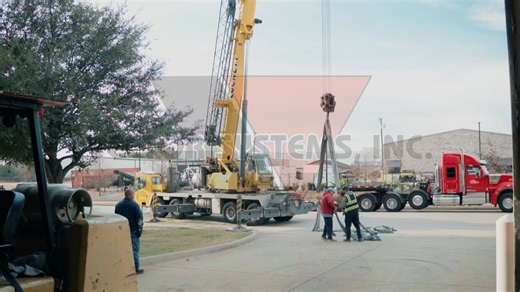 Big moves for big projects. 💪 M.A.P.S. Unit #12 — a Modular Ammonia Processing Skid, leveled out at 10,000 gallons. Carefully lifted by crane and loaded onto a low-boy trailer. Precision engineering, safe handling, and serious scale in motion. From shop floor to site, we’re built to deliver. 🚚🏗️ #MAPSUnit #AmmoniaSystems #PressureVessels #HeavyLift #IndustrialEngineering #BuiltToDeliver #vectorsystemsusa | Vector Systems, Inc.