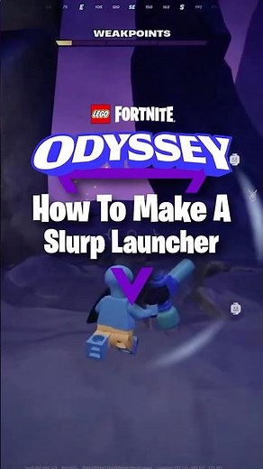 How To Make a Slurp Launcher in LEGO Fortnite Odyssey