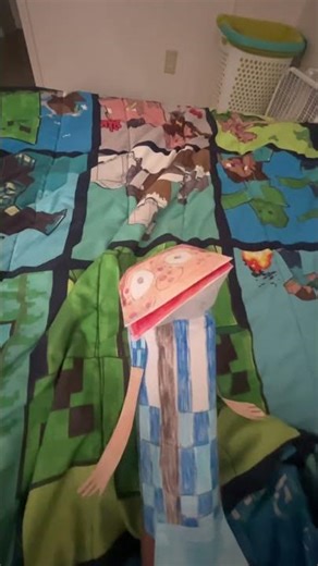 I made Cody paper puppet