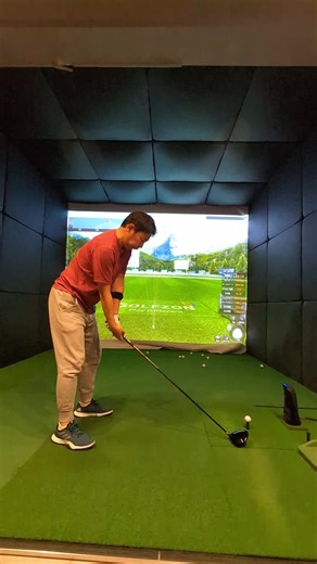 #ドライバーショット #冬のゴルフ練習#ドライバー飛ばしたい#インドアゴルフ#ゴルフうまくなりたい