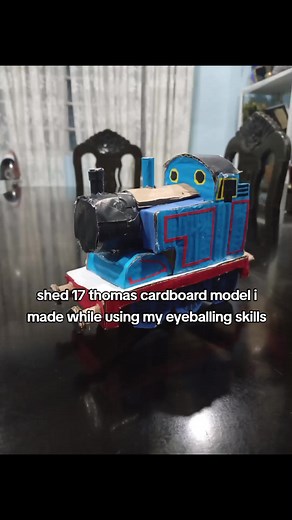 Shed 17 Thomas Cardboard Model Creation