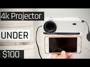 Acrojoy 4K Projector - 450 ANSI - Mini Projector (Native 1080P)