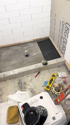 DIY Bathroom Tile Installation
