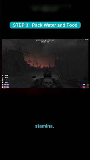 How to Survive the Burnt Forest in 7 Days to Die #shorts