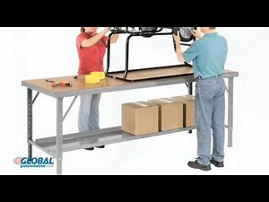Globalindustrial.com Folding Assembly Bench