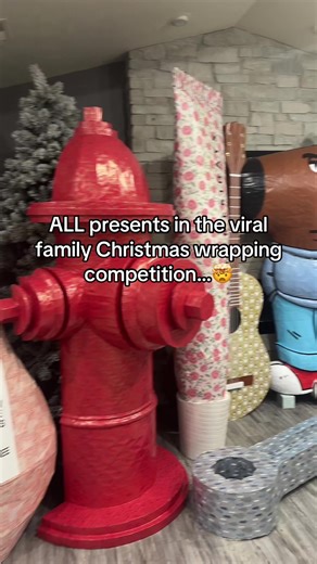 This is diabolical…🤯 #whiteelephant #familychristmas #wraptheworld #fyp