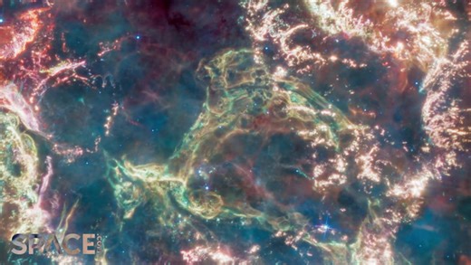 James Webb telescope delivers amazing 4K supernova remnant Cassiopeia A