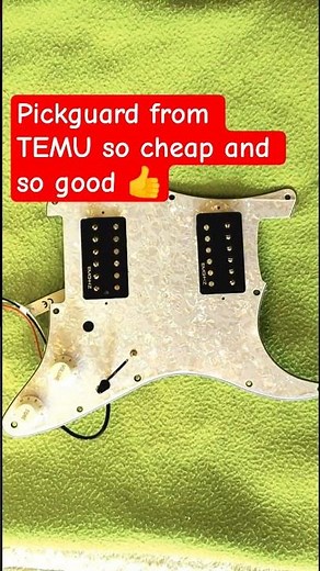Guitar parts from TEMU #guitar #guitarcraft #diyprojects #handmade