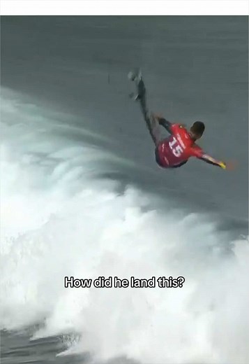 Italo Ferreira's Incredible Surf Trick at Rip Curl Pro Bells Beach