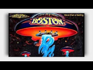 Boston - More Than A Feeling (Lyrics On Screen)