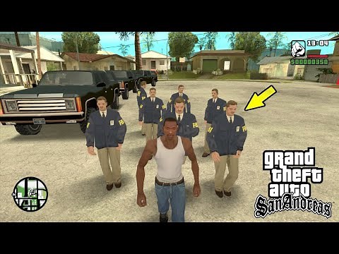 How to join FBI in GTA San Andreas?