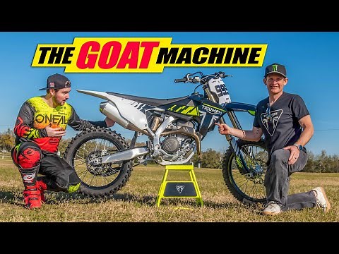 Riding the World's Newest Dirt Bike | Triumph TF 250-X