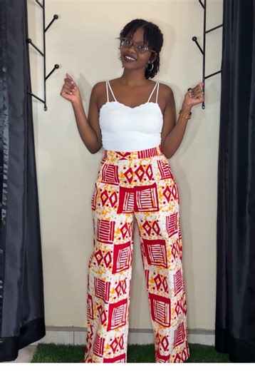 Watch the full sewing tutorial for these Palazzo pants with side pockets and back invisible zipper now on my YouTube channel: Jahvee Stitches! 🎥🪡 #SewingTutorial #PalazzoPants #CutAndSew #DIYClothes #SewWithMe