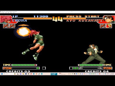 Iori Yagami Takes Over King Of Fighters 97 With Lenoa Sheirme Hack