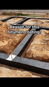 Reason for this bitumen coating? Comment please #civilengineeringwork #civilengineering #civilengineer #civilengineeringjobs #civilengineeringknowledge #civilengineeringlife #construction #trendingreels #trendingreelsvideo #trendingreel #virelreels #trendingpostchallenge #concretework #civilengineeringworld #trendingpost | Civil Engineering Work