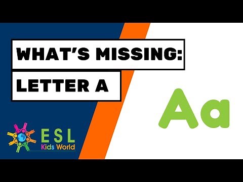 🍎Letter A Game | Find the Letter A | Phonics Initial Sound A