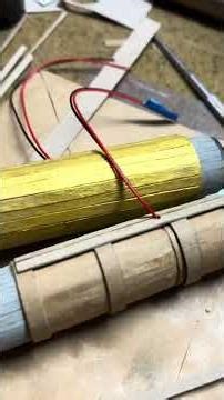 Building a Model Engine from Recycled Bottle Boxes #diy #engineering