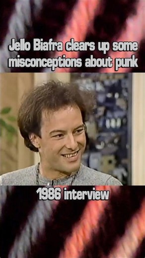 Jello Biafra: You're wrong about punk rock #jellobiafra #punkrock #deadkennedys #80spunk