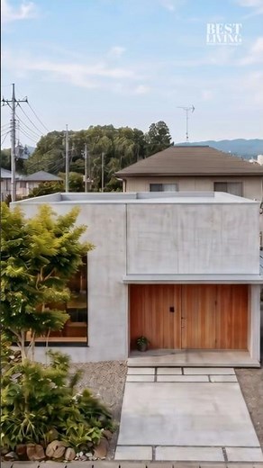 Narrow Lot Modern Japanese House Design | Small Home 7.4 x 5.1 m.