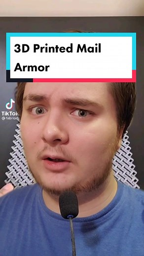 3D Printed Mail Armor: A Fusion of Fantasy and History