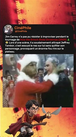 L'improvisation la plus dégoûtante de Jim Carrey dans Le Grinch ! 😱🎄