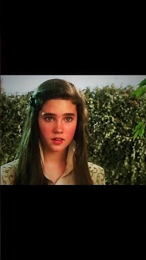 Jennifer Connelly Helps The Beast | Labyrinth 1986 | #edits #shorts