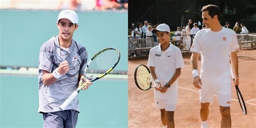 15-year-old kid who asked Roger Federer viral 'GOAT' question now makes Indian Wells Debut: Zizou Ahmed's remarkable story