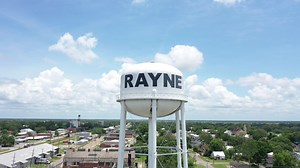 Today's drone shot from the Frog Capital of Rayne in Acadia Parish! | Rob Perillo Chief Meteorologist KATC