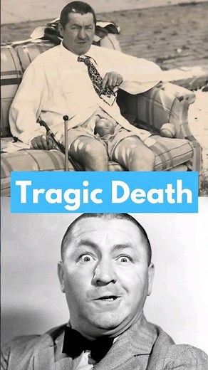 Curly Howard's Tragic Death From Three Stooges #shorts #threestooges