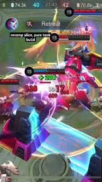 mlbb. alice tank build OP