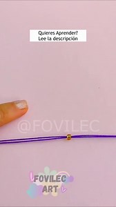 53K views · 1K reactions |  ¡Descubre el mundo de la bisutería con mis tutoriales COMPLETOS en mi perfil! ✨ Aprende paso a paso cómo crear hermosos y sencillos accesorios que te encantarán. ¡No te lo pierdas! 朗 #pulseras #bisuteria #pulserasdemoda #manualidades | Fovilec | Facebook