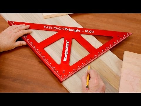 Woodpeckers Precision 12" & 18" Triangles (Retired OneTIME Tool®)