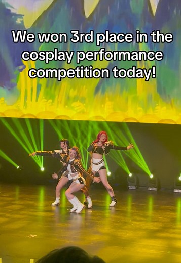 3rd Place Winner at Cosplay Performance Competition