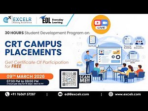 SDP on CRT Campus Placements Day 5