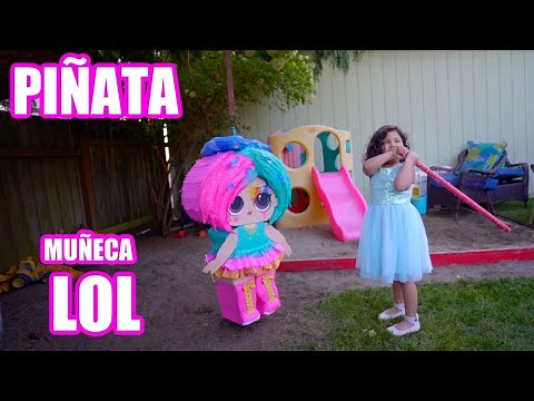 NIÑOS ROMPIENDO PIÑATA | Piñata LOL | fiesta de Brianna