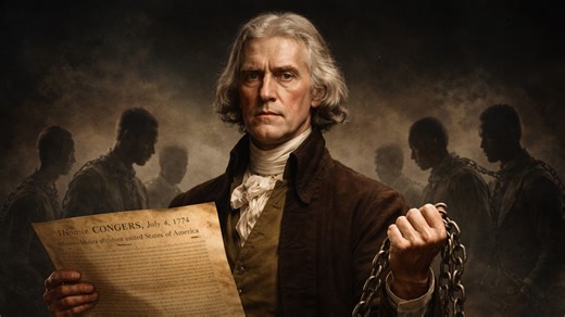 Why slavery was mostly missing from the Declaration of Independence and what Jefferson left out