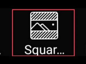 How To Use Square Fit In PicsArt