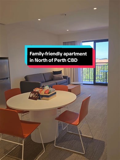 FAMILY-FRIENDLY STAY AT NORTH OF PERTH CBD! ✨️ We just had an amazing stay at Quest Joondalup, and we can’t wait to share! It felt like a home away from home—perfect for families. Plus, it's in a prime location, making it easy to explore! 📍 Quest Joondalup PARENTS CHECKLIST: • Spacious rooms 🛏️ • Fully-equipped kitchen and bathroom 🍽️ • Prime location for local attractions 🌟 • On-site fitness centre and outdoor BBQ area 🍔 • Accessible room options 👩‍🦽 • Friendly staff ready to help 🤗 • S