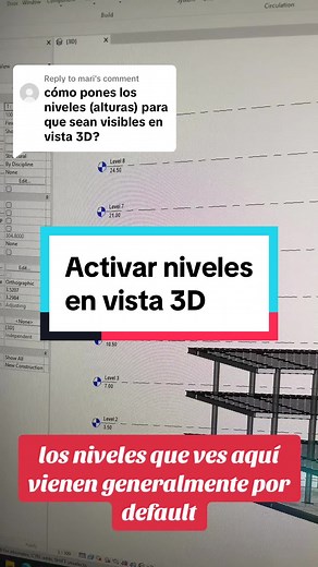 Replying to @mari Aquí te muestro como los puedes activar o desactivar de tu vista 3D #revit #arquitectura #aprenderevit #tutorialrevit #dudasrevit